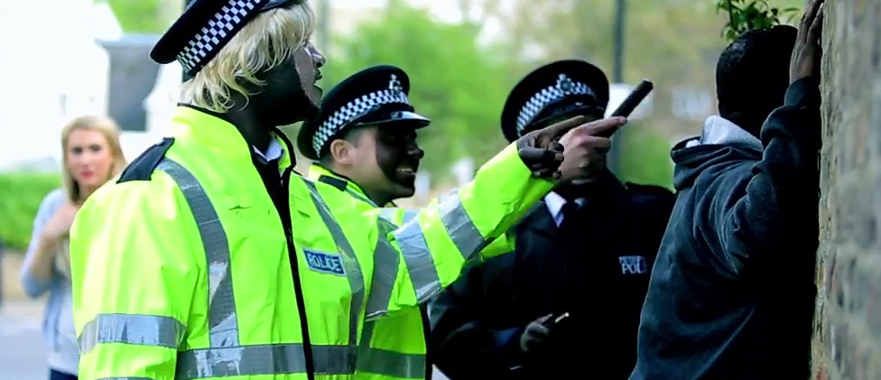Black man driving a German whip