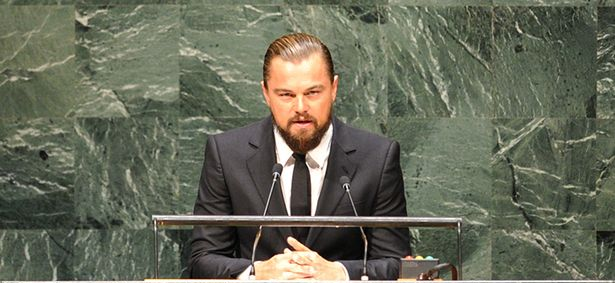 Leonardo DiCaprio's UN speech on climate change - mashup 