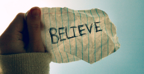 To make it happen... BELIEVE...