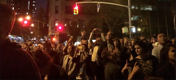 Mind-blowing giant endangered wildlife projections bring NYC to a standstill