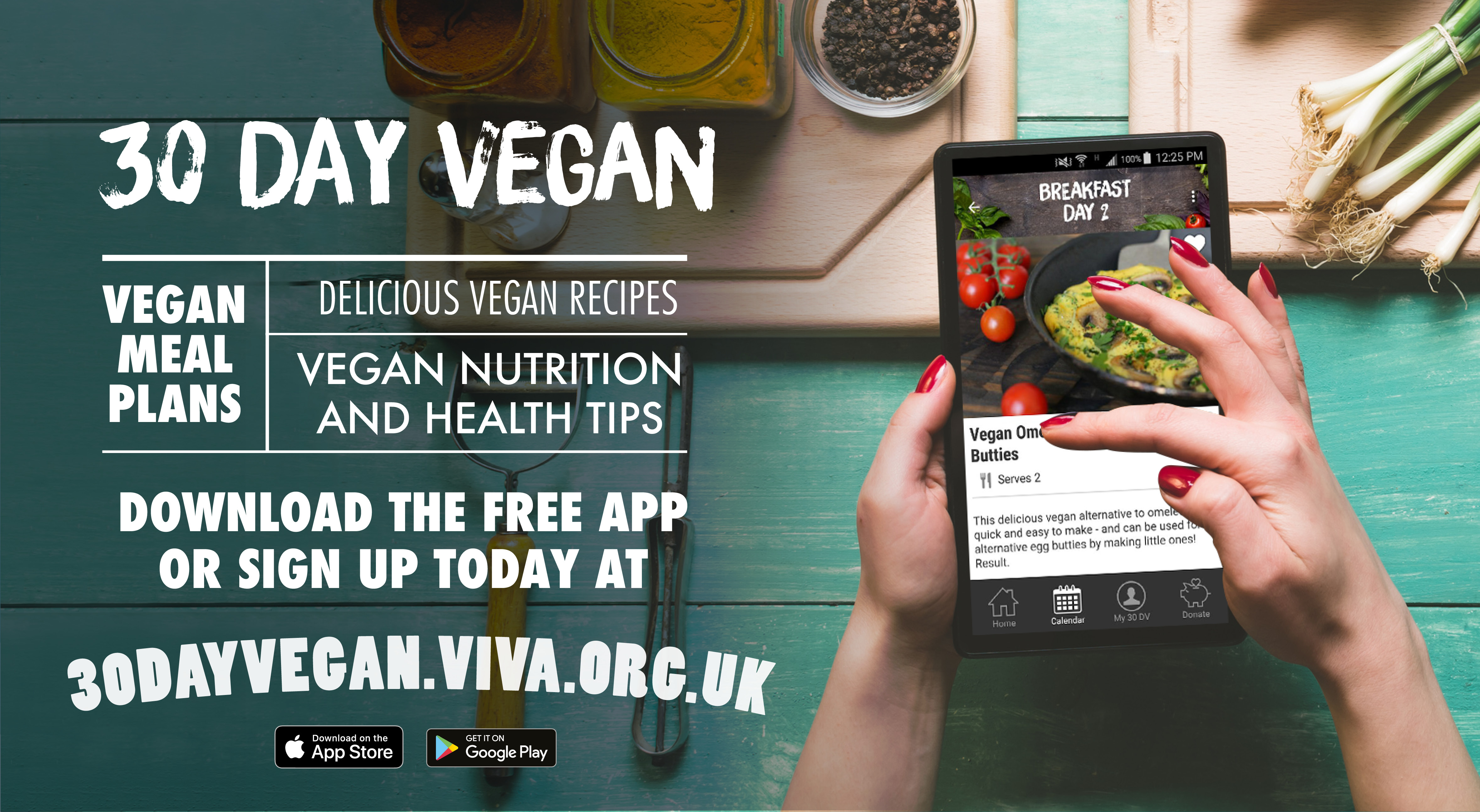 30 Day Vegan App