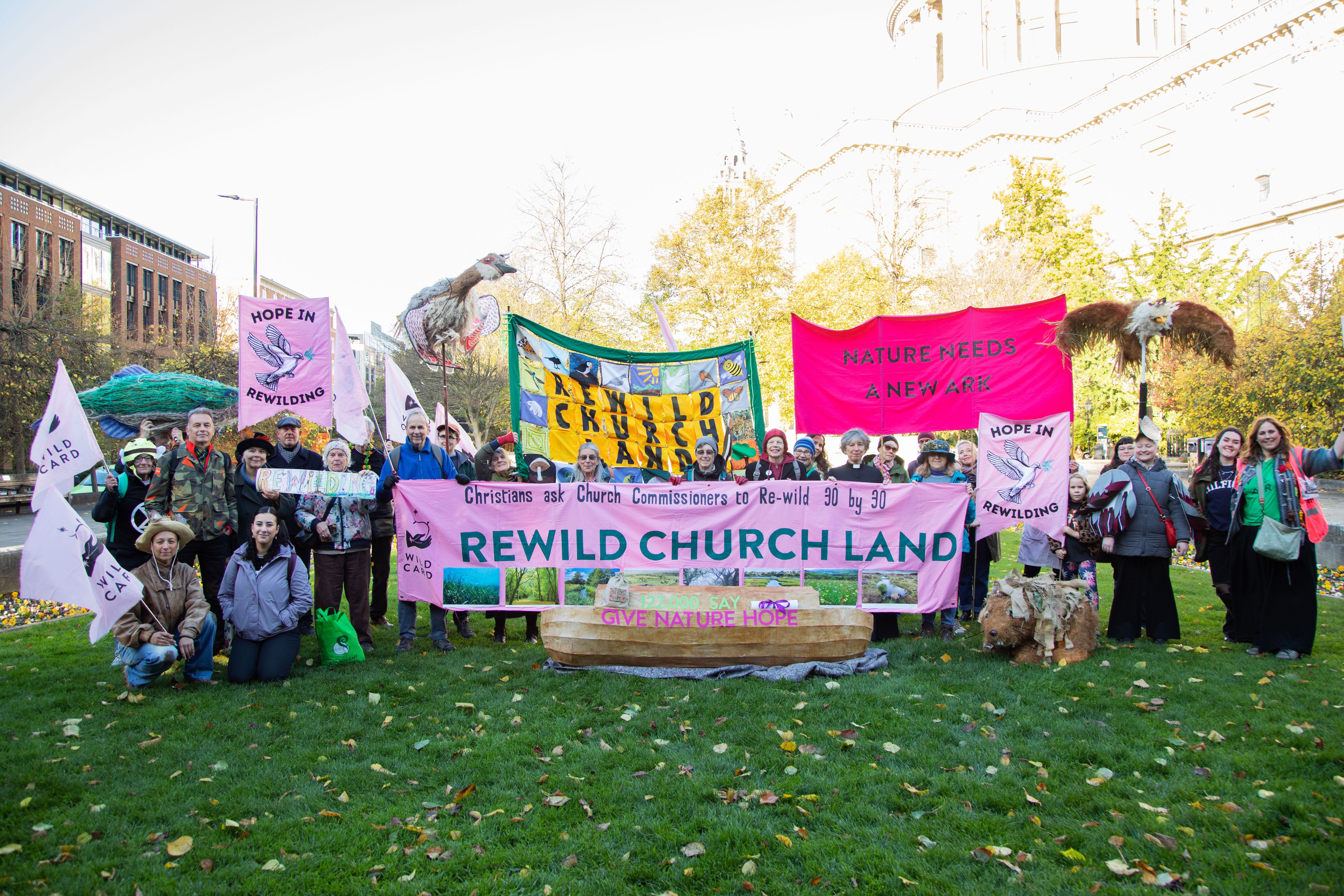 Hope in rewilding church land