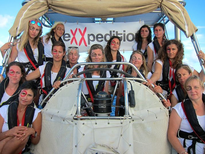 eXXpedition - an all girl crew sailing the high seas for ocean health