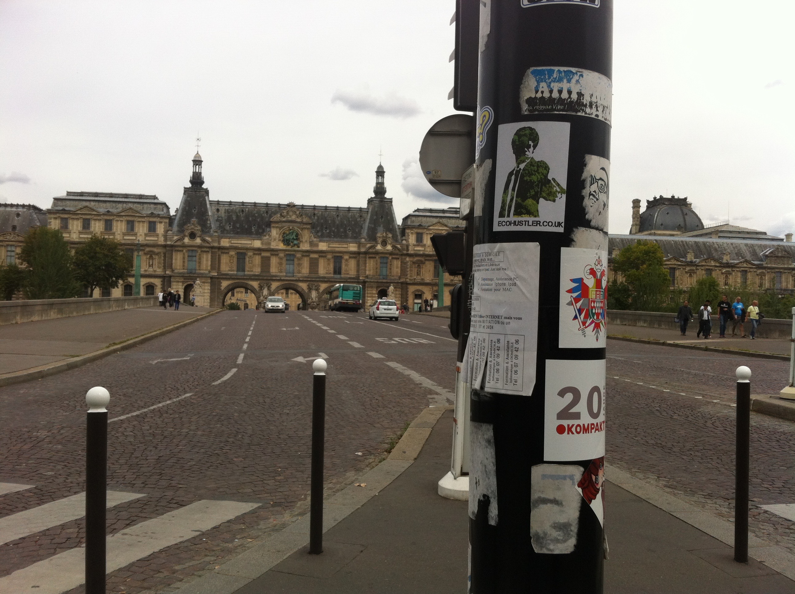 The original Ecohustler sticker