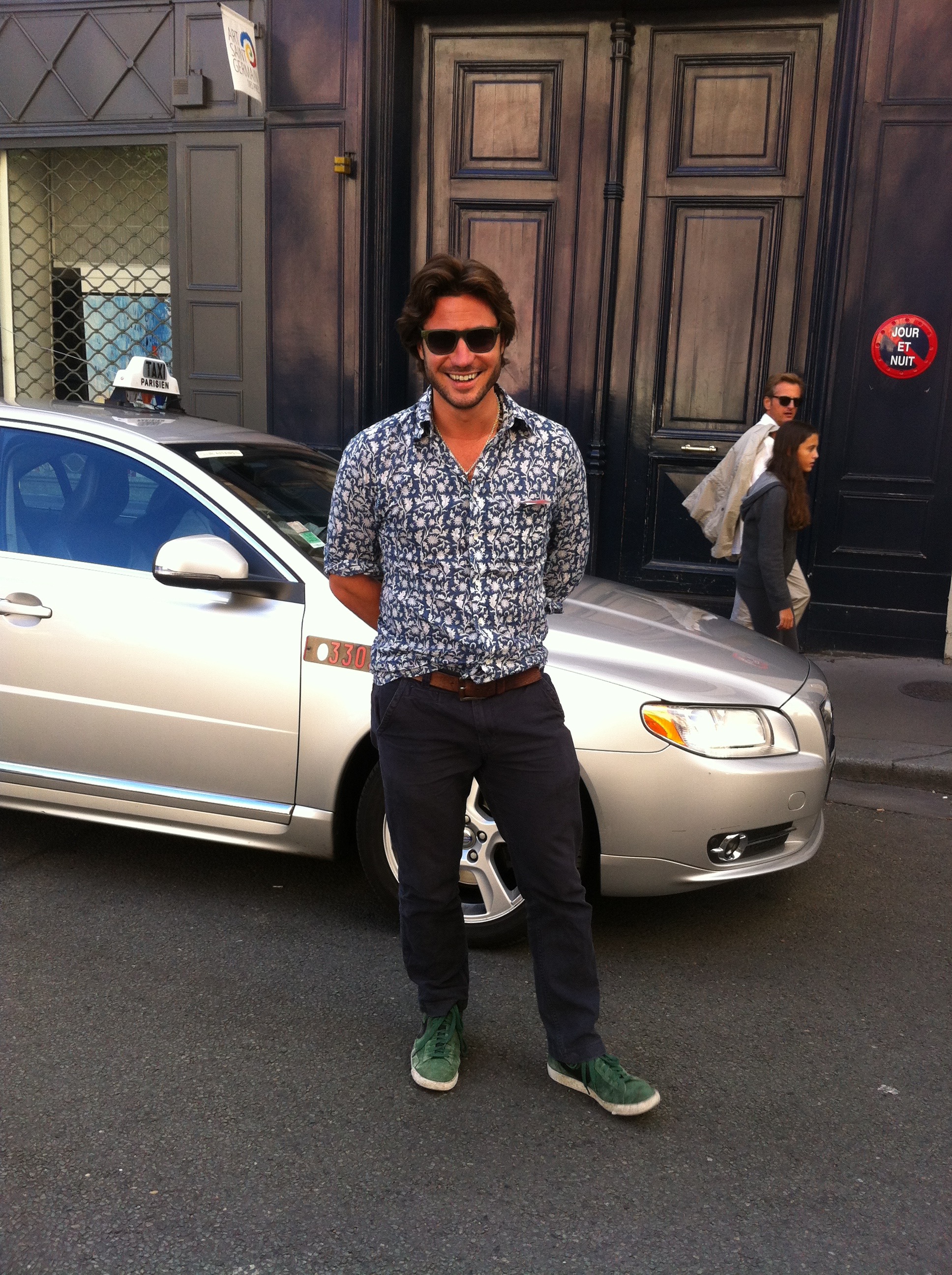 The author arrives in the world's most romantic city feeling pretty pleased with himself