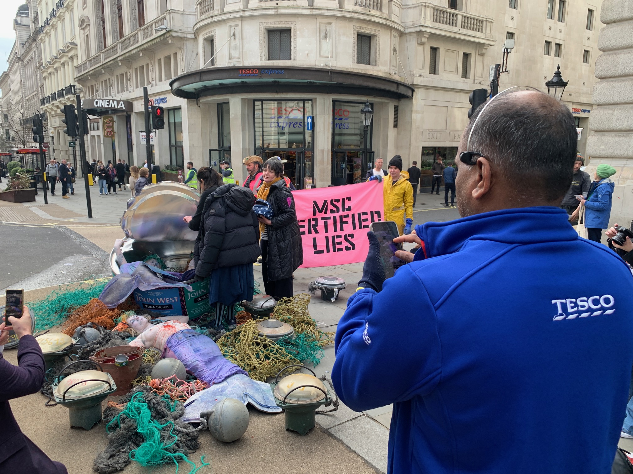 Tesco take note!  Photo credit - Ocean Rebellion