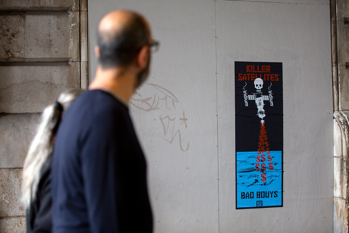 Poster, Farringdon Road