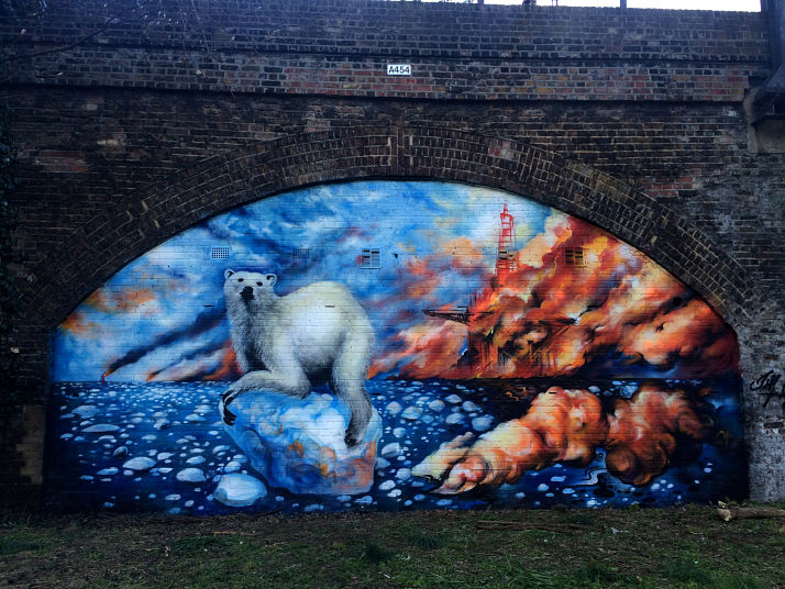ENDANGERED 13 - a mural project raising awareness of endangered species