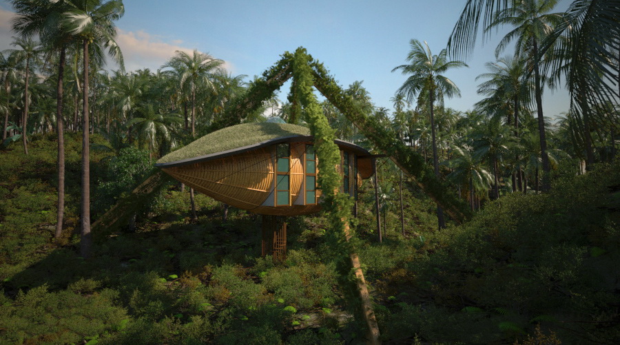 The Floating Zeppelin Building - inspiring eco architecture at its best