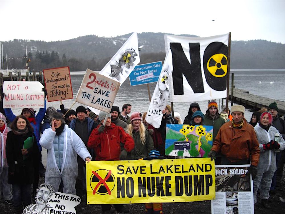 What happens to the UK's nuclear waste?