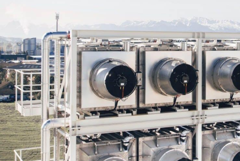 Construction of the first ever large-scale direct air capture and storage plant has commenced