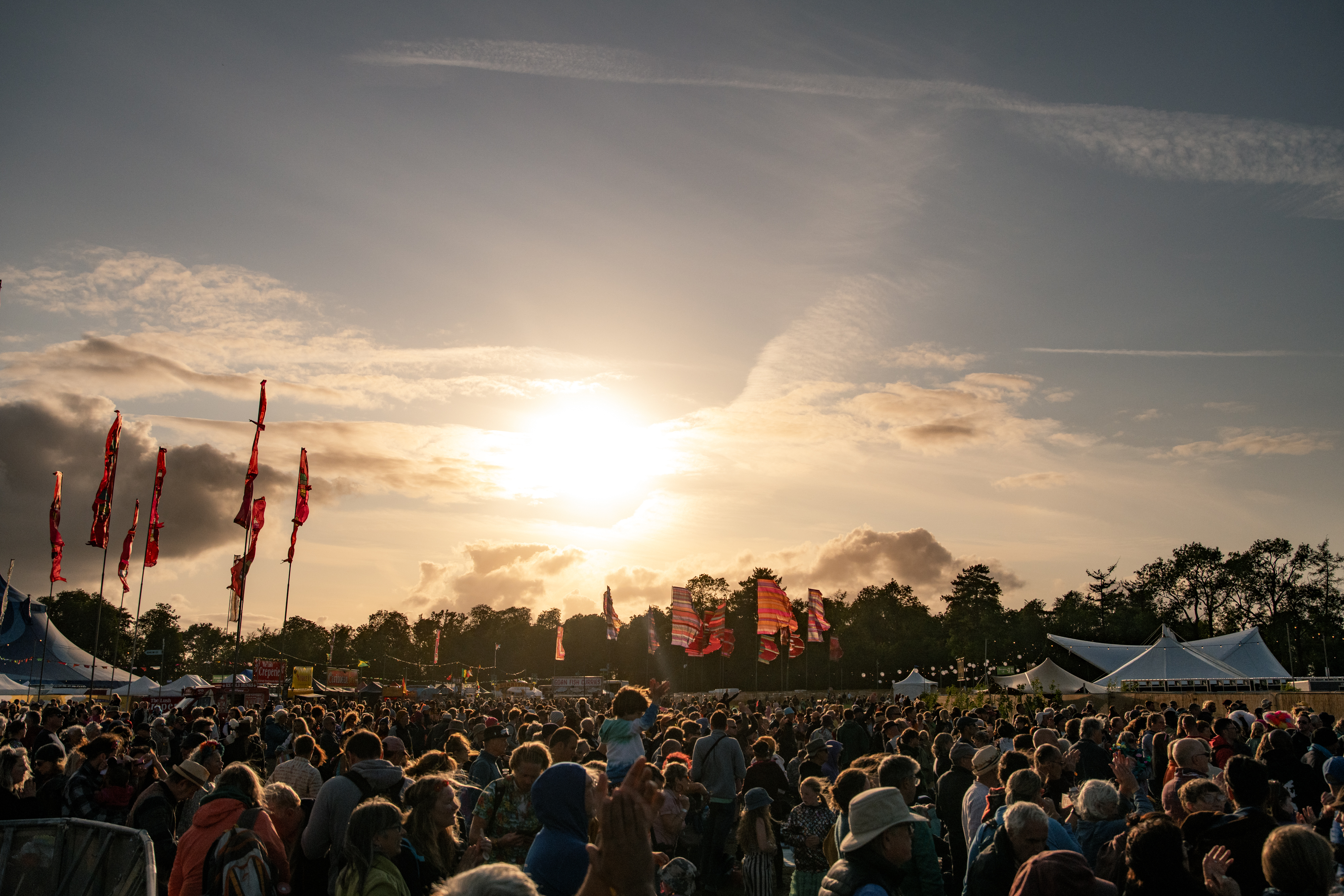 WOMAD sunset  - Credit Garry Jones