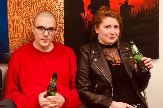 Koshka Duff and Connor Woodman