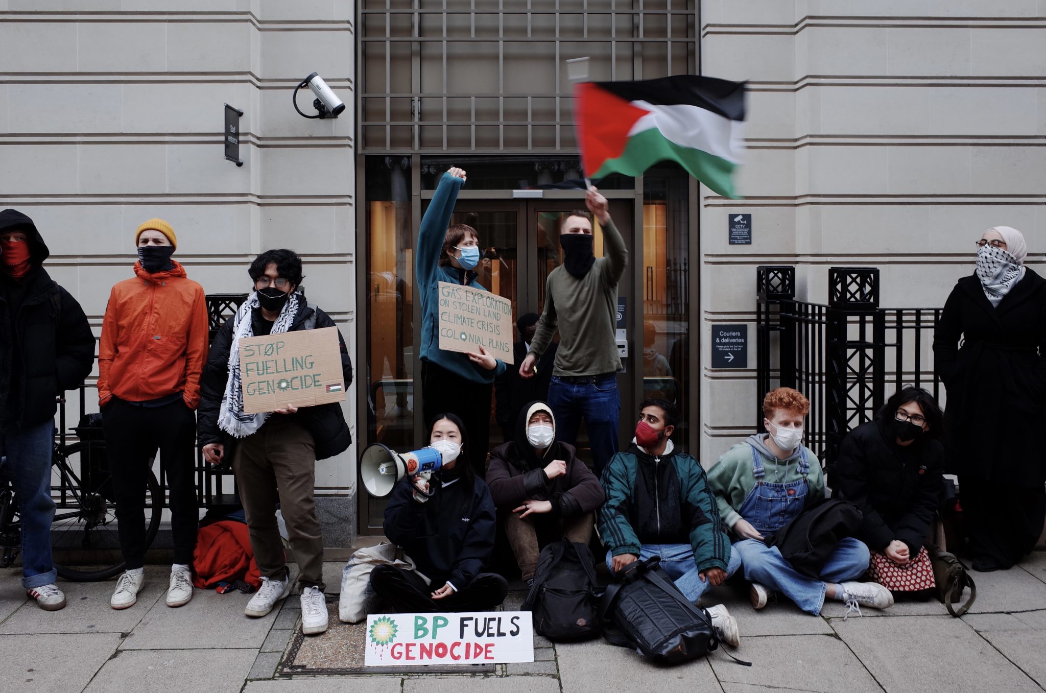 Bombs fall, oceans rise - and BP’s fuelling genocide