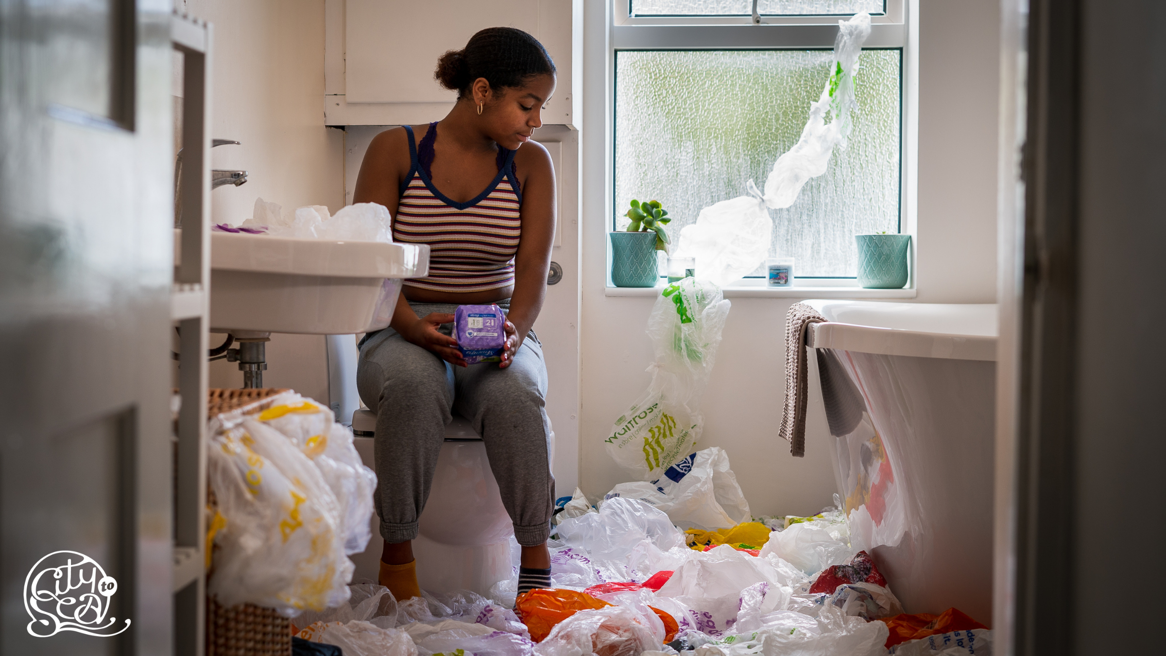 How many plastic bags are in your tampon?