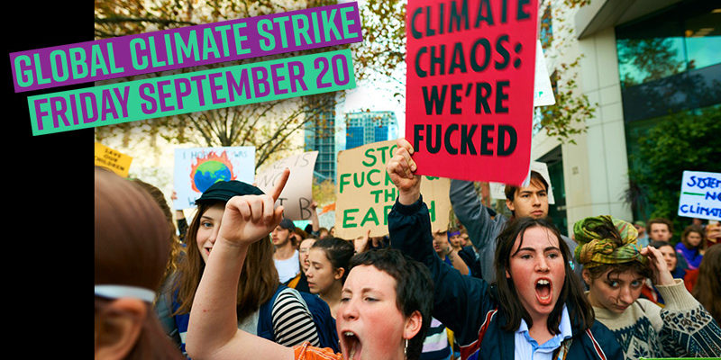 GLOBAL CLIMATE STRIKE → SEP. 20–27
