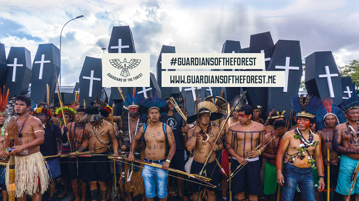 Guardians of the Forest - Jam in Parliament Square, London