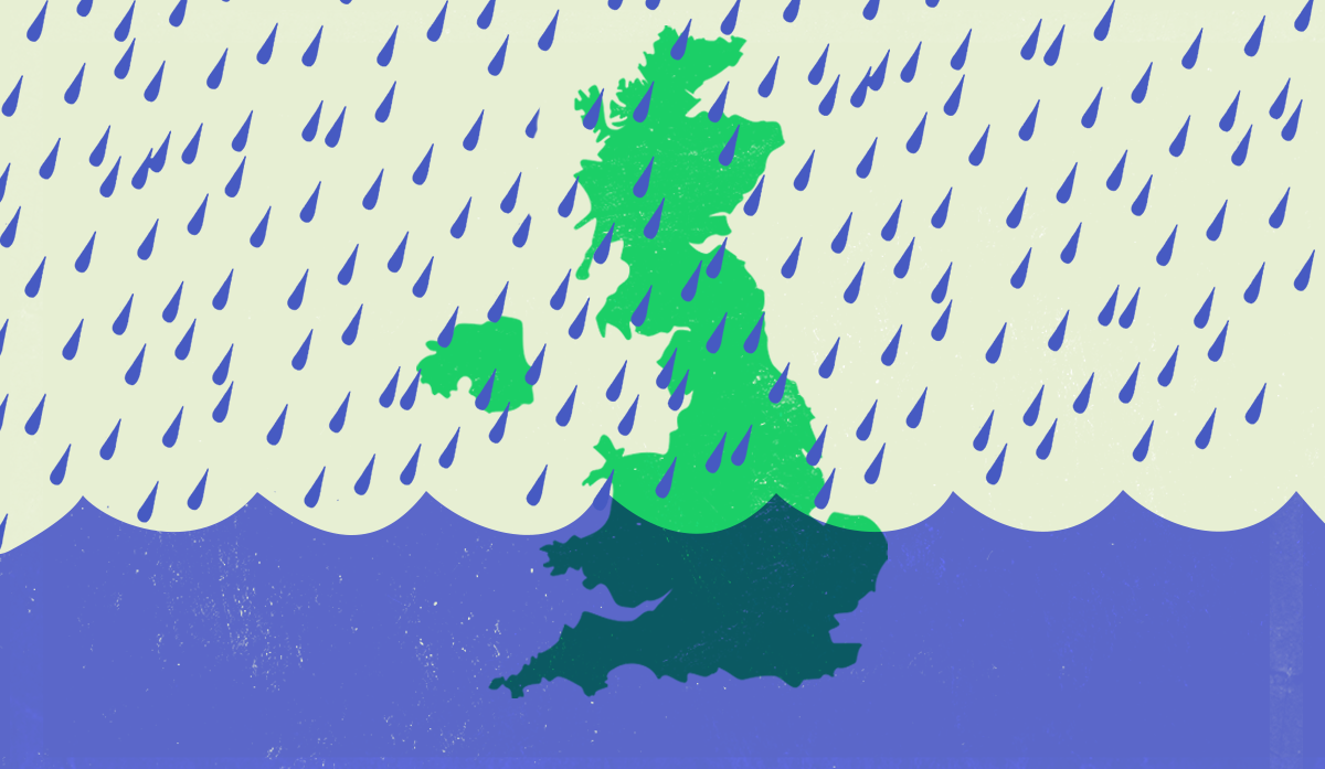 A message in the floods