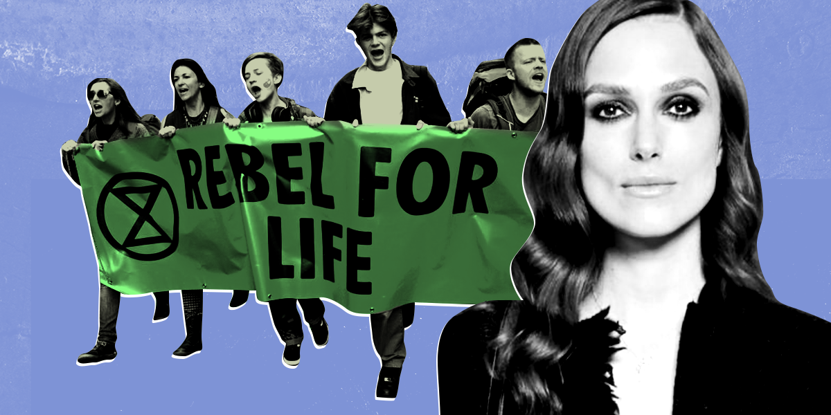 Keira Knightley -  why we should panic about climate change right now