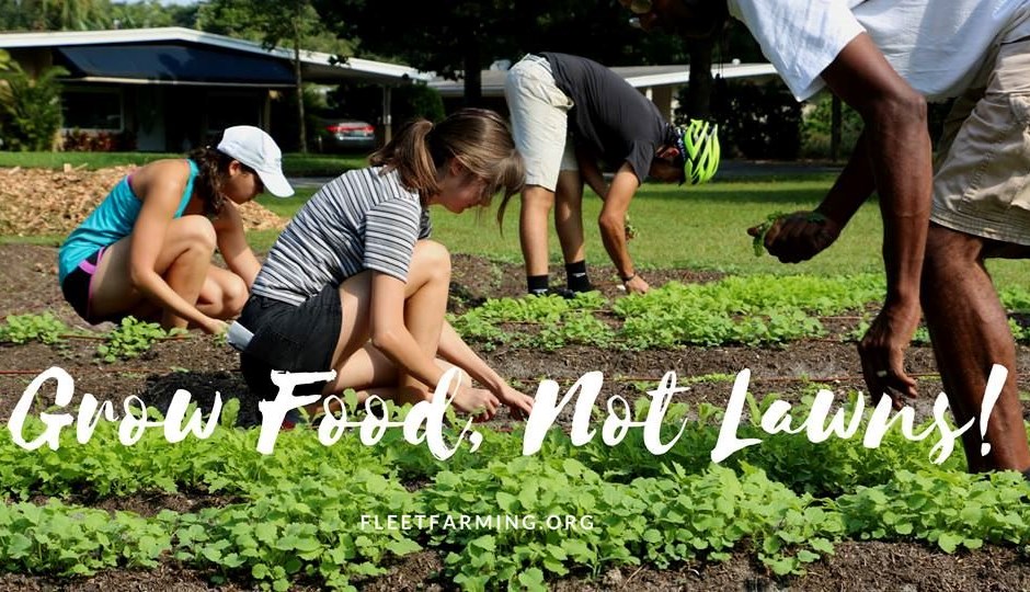 Live As Kings Not Pawns, Grow Food Not Lawns...