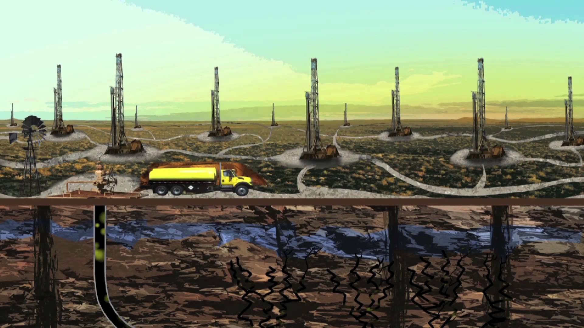 The Effect of Fracking on Trees