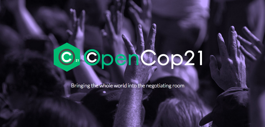 OpenCOP21: the First Platform for a Worldwide Citizens' Debate on Climate Change
