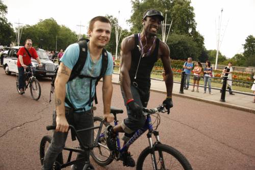 A Critical Mass of dissent - on wheels