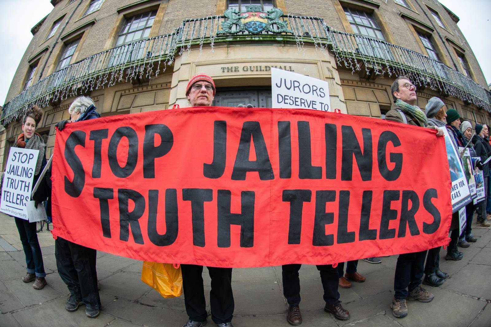 Surge of support for UK's climate prisoners