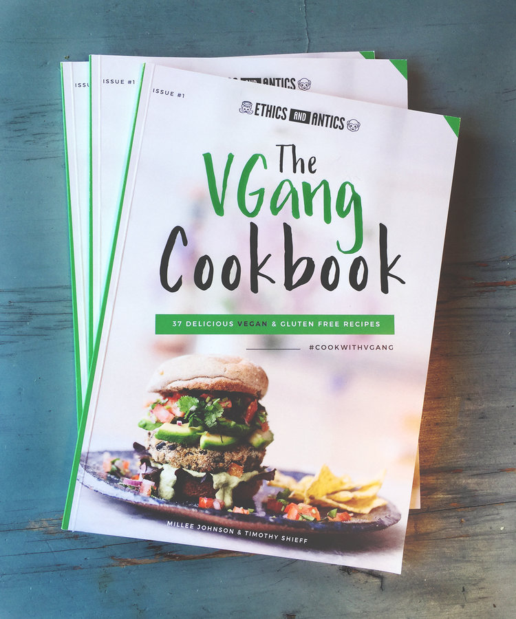 The VGANG Cookbook - delicious vegan & gluten free recipes