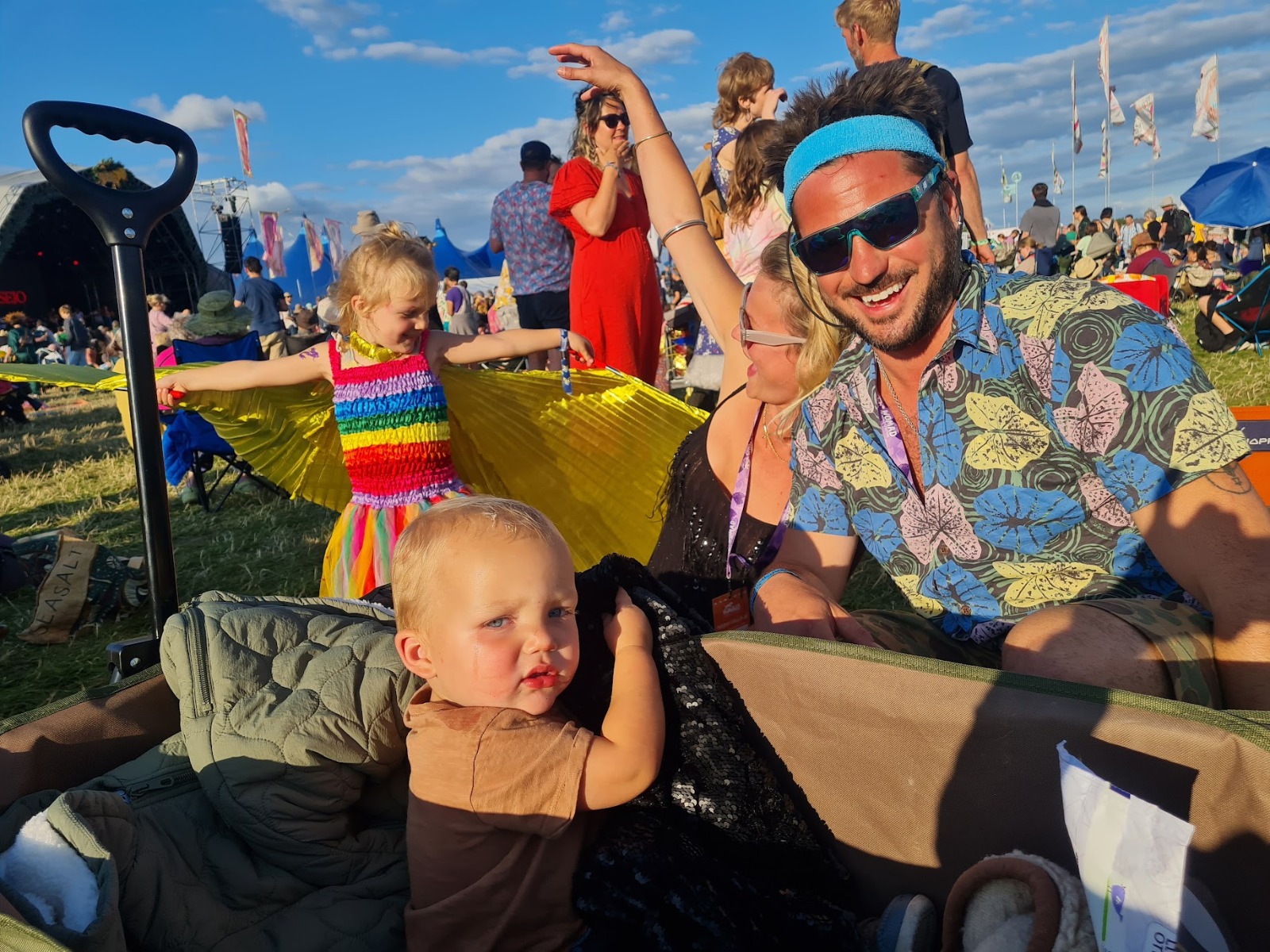 T﻿he author thoroughly enjoying his favourite spot